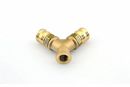 "Raccordo A Y, 2 Vie 3/8"""