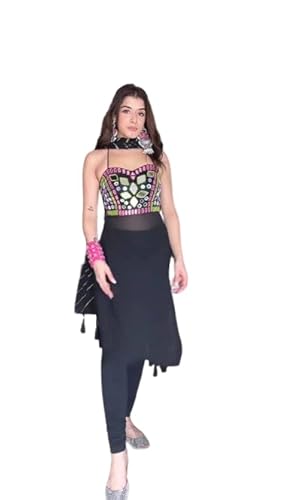 black navrartri chaniya choli for women