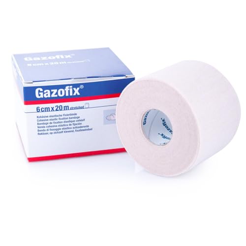 Gazofix Fixierbinde hautfarben 6 cm x 20 m 1 Rolle