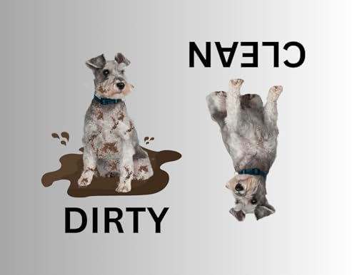 Imán Flexible Plano para Lavavajillas Schnauzer miniatura 1