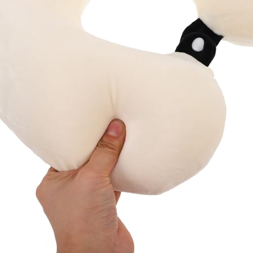 Almohada de cuello de espuma viscoelástica 35x32x10 cm miniatura 3