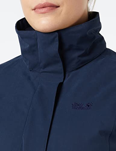 Jack Wolfskin Damen Ottawa Coat Wasserdichter 3in1 Mantel, Midnight Blue, XS EU – Ansicht 4