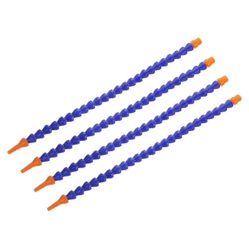Mangueras flexibles para torno CNC de plástico ajustable con rosca G1/10.2 cm pack de 4 2