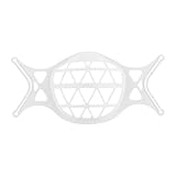 Soporte De Má_SCA_ra 3D -Marcos De Soporte De Mas_Car_illa De Silicona Blanca- Marco De Soporte Interno para Mas_Car_illa, Tipo Pez 1/2/4/6 Piezas