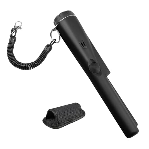 Pinpointer à Main étanche - Fonction d'affichage LCD, Emplacement Rapide | Sonde de détecteur à 360 degrés, Mode Alarme Audio vibra Affichage Portable pour 9 utilisations