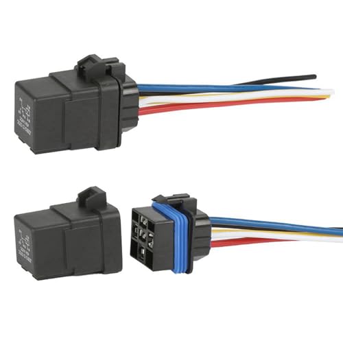 Relais automobile 12VDC 40A JD2912-1Z-14VDC étanche à 5 broches avec fils de prise - 2