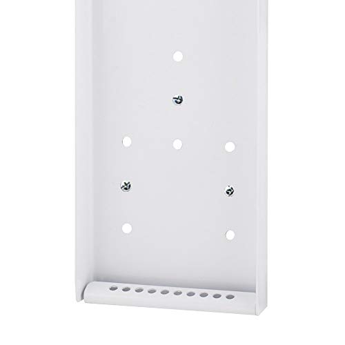 Leviatan Wand Sichttafelsystem Wandhalterung für Sichttafeln Tafelsystem aus Metall zum Anschrauben an die Wand, Im Lager, in der Werkstatt, im Geschäft, im Labor + 10 weisse Sichttafeln