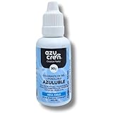 Azucren, Colorante Liposoluble Alimentario en Gel para Repostería, Ideal para Utilizar en Chocolates, Nata, Crema de Mantequilla, Buttercream, (Azul Cielo) 30 G