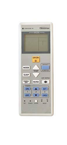 Image of LipiWorld 157A AC Remote Control with Function nanoe-G (Old Remote Exactly Same Remote Will Only Work) Compatible for Panasonic AC Remote