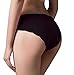 Produktbild Dee Damen-Unterwäsche, bequem, unsichtbar, nahtlos, weich, dünn, Baumwolle, Hipster-Slip, 4er-Pack -  Schwarz -  Klein