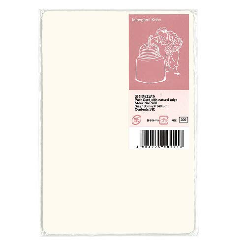 Minokami Washi Postcard Sheets with Ears