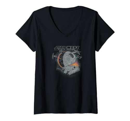 T-shirt Star Wars femme résolvez le manque d'idées de look geek chic