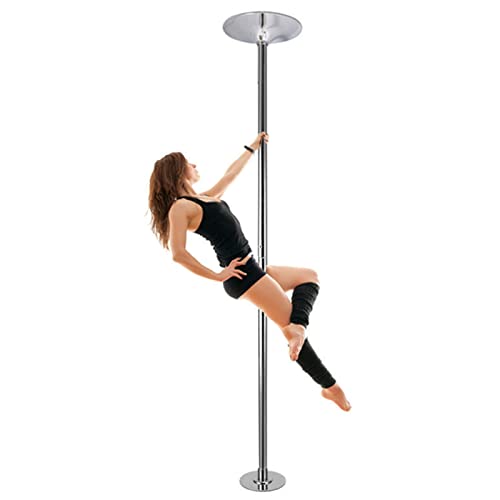 Barre de pole dance rotative en acier inoxydable robuste pour studio à la maison - 2