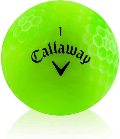 Callaway Golf 2023 Supersoft Matte Green Personalized Golf Balls