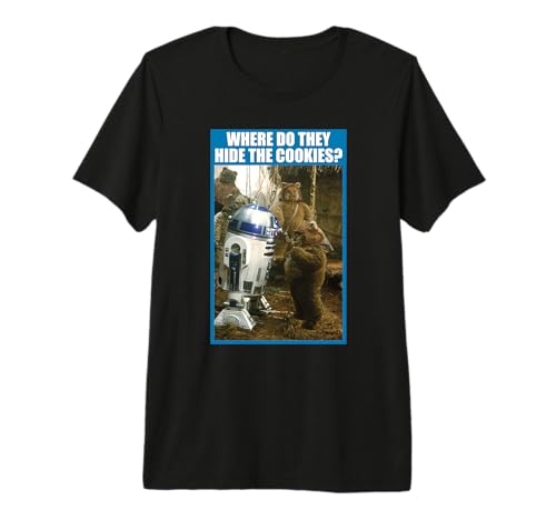 T-shirt Star Wars R2-D2 Ewoks idéal pour vos sorties geek décontractées