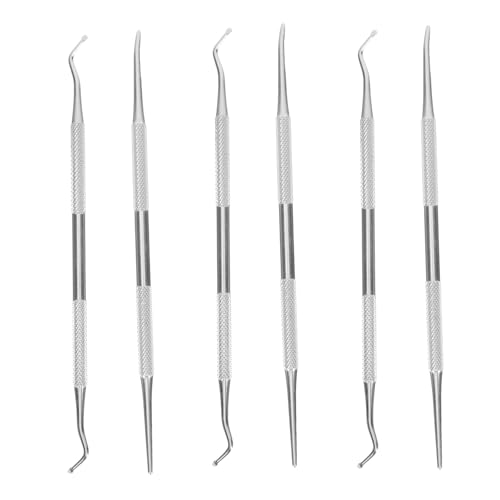GANAZONO Herramientas De Limpieza De Uñas Removedores De Cutículas y Limpiadores De Ranuras Para Manicura Profesional y Cuidado De Uñas Casa