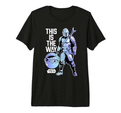 T-shirt Star Wars Mandalorian This Is The Way idée cadeau idéale pour fan de Grogu et de séries tv