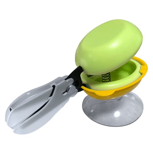 HARAC Tijeras adaptativas montadas en mesa, tijeras seguras para niños, personas mayores, necesidades especiales y manos lesionadas, mango ambidiestro con resorte, hoja antiadherente, fabricadas en