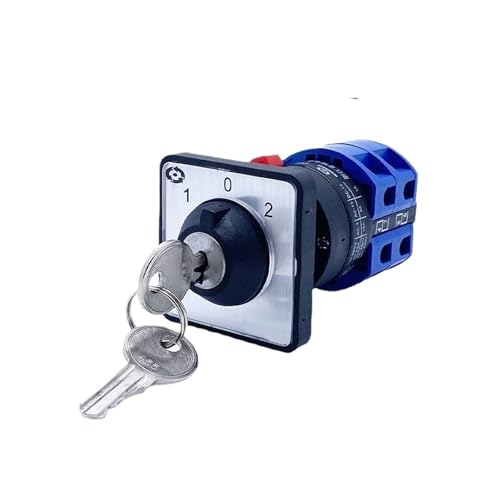 Interrupteur rotatif avec verrouillage clé 25A double puissance - 2