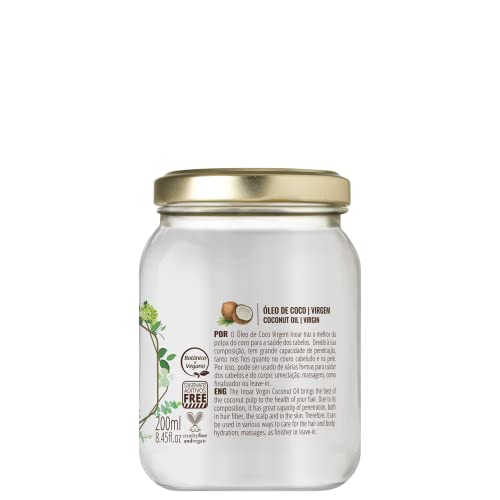 Inoar Óleo de Coco Umectante 200ml, Inoar