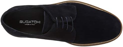 Bugatchi Men's Derby Oxford, Blue, 13 Medium US | Image 4