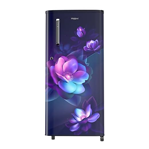 Whirlpool 190 L 2 Star Direct-Cool Single Door Refrigerator (WDE 205 CLS PLUS 2S SAPPHIRE BLOOM, Blue, 2022 Model)