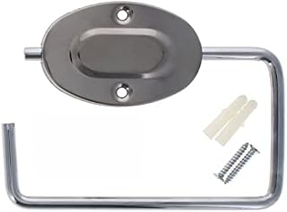 Toilet Roll Holder Stainless Steel Toilet Paper Holder Wall Mounted Rust Resistant Folding Paper Storage Tissue Dispenser For Bathroom And Kitchen Accessories (Pack Of 1)