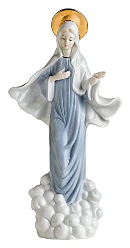 Figurine Saint Mary Madone en céramique : l'élégance artistique pour sublimer vos meubles
