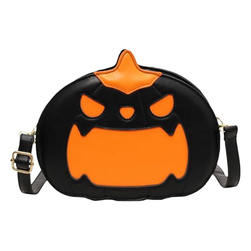 Sac de citrouille d'Halloween en cuir sac à main tendance pour femme