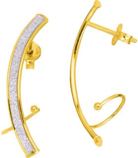 Boucles d'oreilles Or 375/00 DILHYA le cadeau idéal pour femme