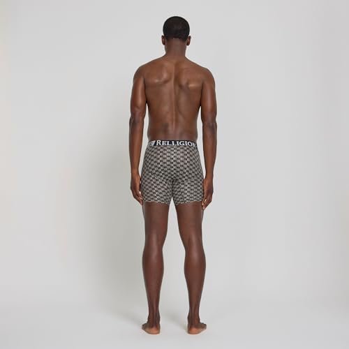 True Religion Mens Underwear 4 Pack Stretch Modal Boxer Briefs for Men