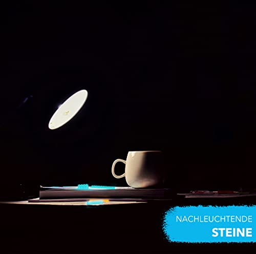 LUMENTICS Premium Leuchtsteine - Mehrfarbig - 104 Klemmbausteine in einem Set - leuchten im Dunkeln - nachleuchtend… – Bild 6