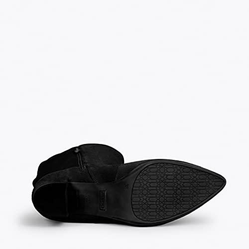 Botas altas negras tacon ancho mujer 【√ Ver Aquí】 Botasdemujer.com.es
