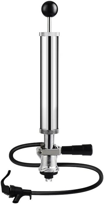 8 Inch Beer Party Pump,Premium Upright Beer Picnic Pump System Heavy Duty Keg Pump brew Beer Dispensing(8 inch D System)