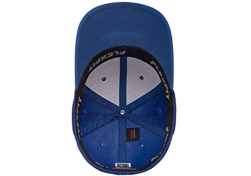 Image of Flexfit Unisex Mesh Fitted 2-Tone Trucker Hat, One Size