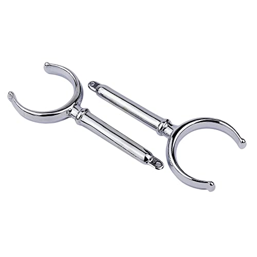 GATE 14 Dames de nage 2 pcs avec Accouplement à baïonnette en Laiton chromé Ø Tige : 12 mm