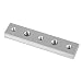 Produktbild T Nut Gehrungsschiene Jig, universal T slot Miter Track Jig 100 mm / 200 mm / 300 mm / 450 mm Aluminiumlegierung 30/45 Typ T Nut Gehrungsschiene T Schrauber Schlitz(100 mm)