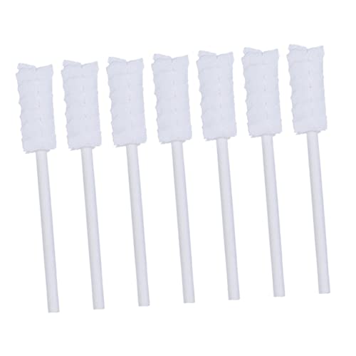 GALPADA 10Piezas Cepillos para Cuidado Bucal de Bebés de Desechables para Limpieza Oral y Prácticas para Niñas Blanco