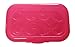 Sterilite Pink Transparent Pencil Case Box