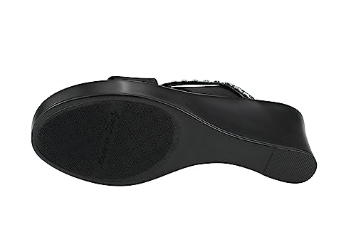 Image of ITALIAN Shoemakers Pert Women's Wedge Open Toe Strap Sandal for Women