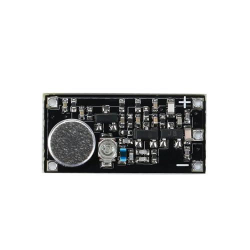 Módulo transmisor FM inalámbrico, 85-115 MHz CC 2 V-9 V, kit de placa de frecuencia de vigilancia de micrófono de 100 m de distancia a tierra abierta