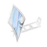 Facile à utiliser : dotée d'un support magnétique pour téléphone, la loupe d'écran de téléphone offre une stabilité et préserve l'accès au port de charge, permettant aux utilisateurs de regarder du contenu et de charger leur appareil simultanément, améliorant la productivité et les loisirs