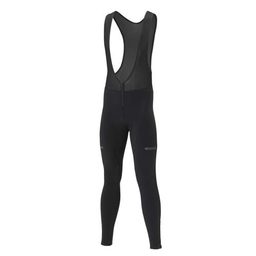 SHIMANOWind Bib Tights Men black 2020 Bib Pants