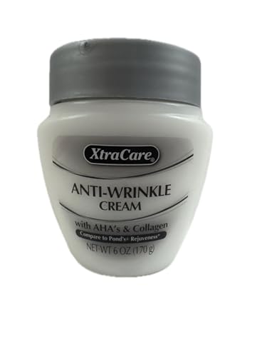 Anti-Wrinkle Cream with AHA's & Collagen, 6 oz (170g)
