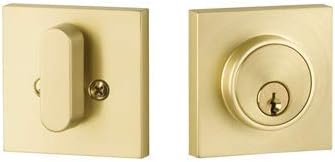 Marcel Single Cylinder Deadbolt - SC1 Keyway - YMRC32.US4 - Satin Brass (US4)