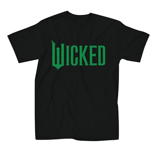 Mad Engine Camiseta pôster do filme com logotipo Wicked, Preto, P