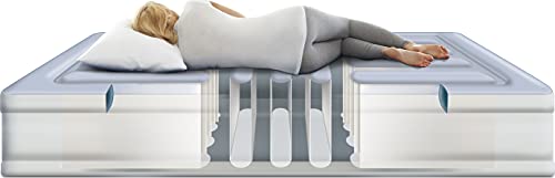 Beautyrest Silver Supreme Air Bed Mattress With Built-In Pump And Lumbar Support, 18" King #TOP2