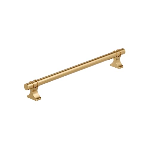 Image of Amerock Davenport 8-13 /16 inch (224mm) Center-to-Center Champagne Bronze Cabinet Pull, BP36619CZ