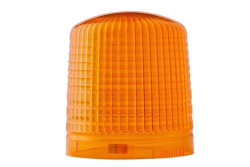 HELLA 2RL 008 063-111 Halogen-Rundumkennleuchte - KL 7000 - 24V - gelb - Rohrstutzen