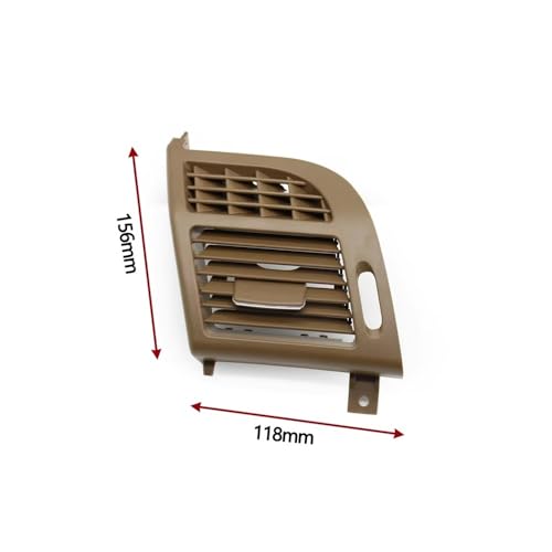 Grille climatisation W211 pour tableau de bord central Mercedes Classe E 2003-2008 - 7